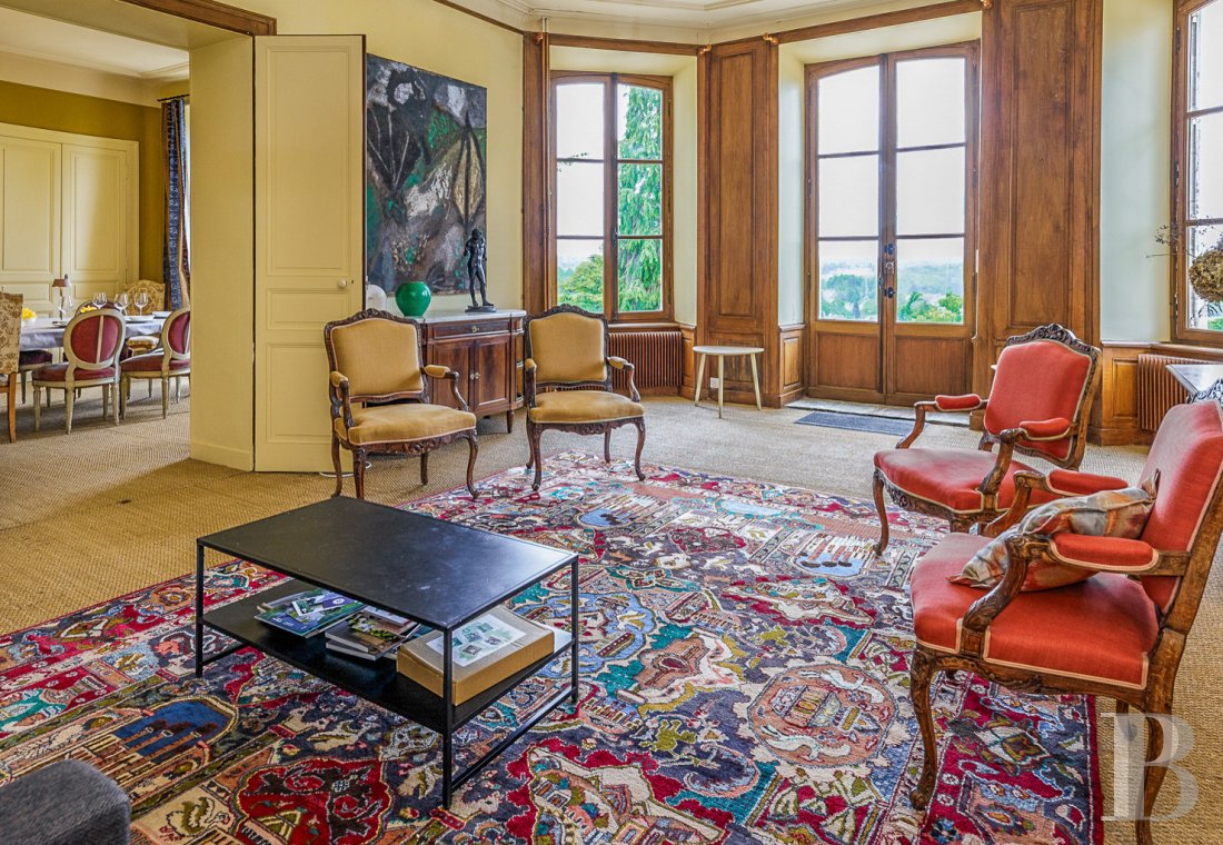 A 19th-century château dominating the surrounding landscape, south of Limoges in Haute-Vienne - photo  n°6